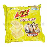 康师傅超值优惠装3+2香浓奶油味苏打夹心饼干