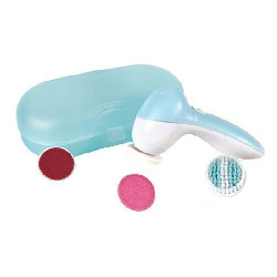 时尚现代轻巧便携原装出口清洗、去死皮、修容功能按摩棒